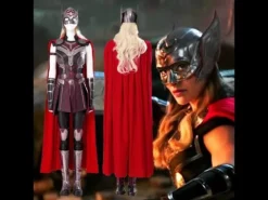 Thor: Love And Thunder Jane Foster Mighty Thor Cosplay Costume New Edition -Étoile Cosplay Soldes 94f62eef34