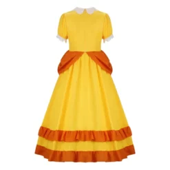 Princess Daisy Dress Super Mario Cosplay Costume For Women -Étoile Cosplay Soldes 960e033be1