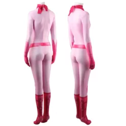 Princess Peach Racing Suit Pink Jumpsuit The Super Mario Bros. Movie -Étoile Cosplay Soldes 990431209a