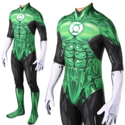 Green Lantern Body Suit Cosplay Costume Adult Kids -Étoile Cosplay Soldes 9aba79f992