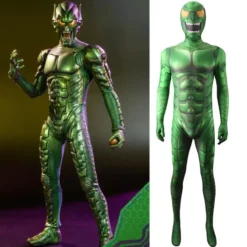 Green Goblin Costume With Detachable Mask Adults Kids Spider-Man No Way Home Cosplay