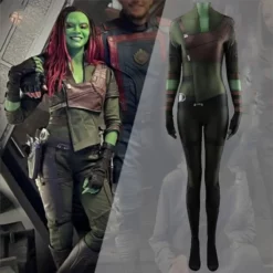 Gamora Cosplay Costume Guardians Of The Galaxy Vol. 3 Spandex Jumpsuit