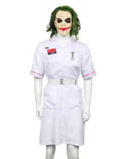 Batman Dark Knight Heath Ledger Joker Nurse Cosplay Costume 15 Batman Dark Knight Heath Ledger Joker Nurse Cosplay Costume -Étoile Cosplay Soldes 9f5a015639