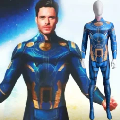 Eternals 2021 Ikaris Jumpsuit Cosplay Costume Adults Kids