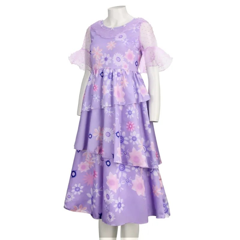 Adults Disney Encanto Isabela Madrigal Cosplay Dress Style B 6 Adults Disney Encanto Isabela Madrigal Cosplay Dress Style B – Image 4