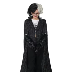 2021 Cruella De Vil Emma Stone Cosplay Costume (No Wig)