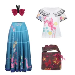 Disney Encanto Mirabel Madrigal Cosplay Costume Style B (Ready To Ship) -Étoile Cosplay Soldes DisneyEncantoMirabelMadrigalCosplayCostumeStyleB5 ceef