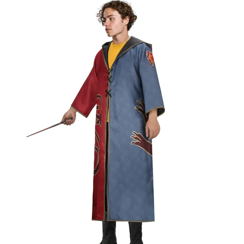 Hogwarts Legacy Gryffindor Robe Cosplay Costume 6 Hogwarts Legacy Gryffindor Robe Cosplay Costume – Image 4