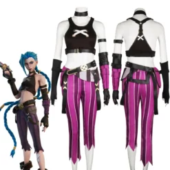 League Of Legends LOL Arcane Jinx Cosplay Costume