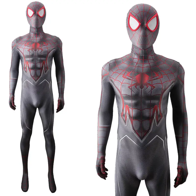 PS5 Marvel's Spider-Man: Miles Morales Bodega Cat Suit Cosplay Costume Adults Kids 6 PS5 Marvel's Spider-Man: Miles Morales Bodega Cat Suit Cosplay Costume Adults Kids – Image 4