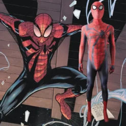 Spiderman Beyond Cosplay Costume With Detachable Mask