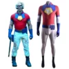 The Suicide Squad 2021 Peacemaker Cosplay Costume Adult Kids -Étoile Cosplay Soldes a45e73b139