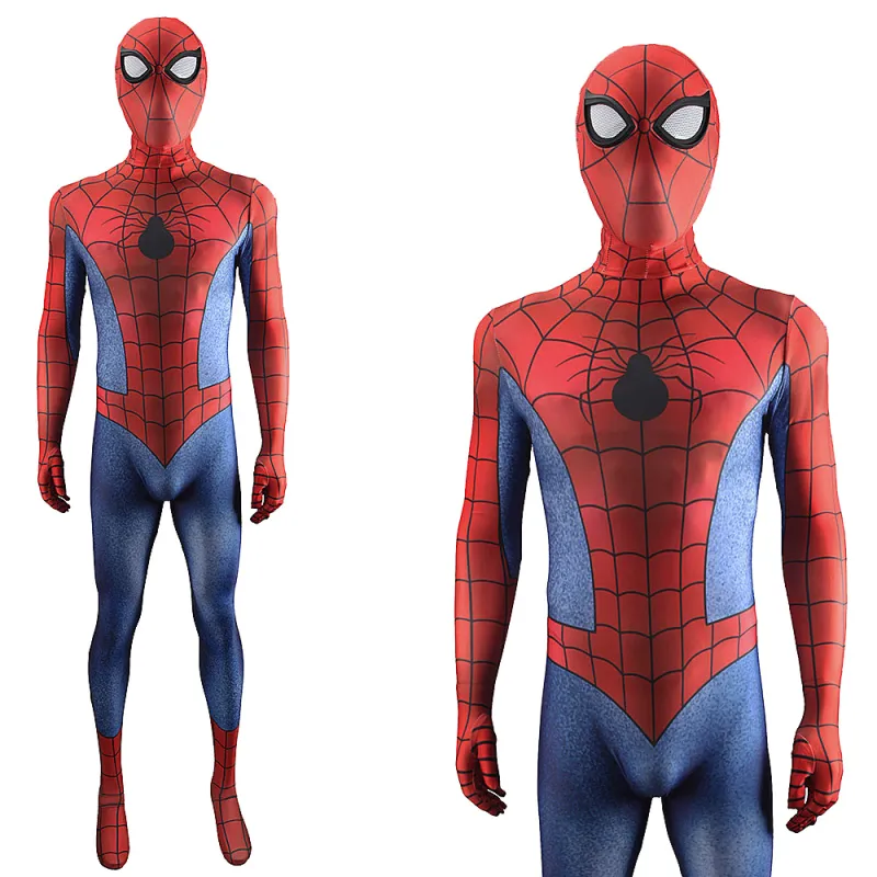 Alex Ross Spiderman Cosplay Costume For Adults Kids 6 Alex Ross Spiderman Cosplay Costume For Adults Kids – Image 4
