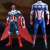 The Falcon And The Winter Soldier Sam Wilson Captain America Jumpsuit Adult Kids -Étoile Cosplay Soldes a843c42770