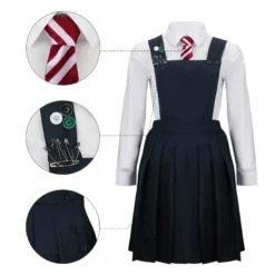 Matilda The Musical Red-Beret Girl Cosplay Costume For Kids -Étoile Cosplay Soldes a8da325353