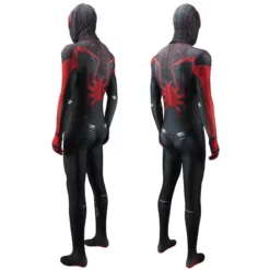 Spider-Man 2 Miles Morales Cosplay Costume With Detachable Mask -Étoile Cosplay Soldes a9f00da480