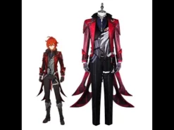 Genshin Impact Diluc Cosplay Costume Red Dead Of Night Style -Étoile Cosplay Soldes ab0632d7c3