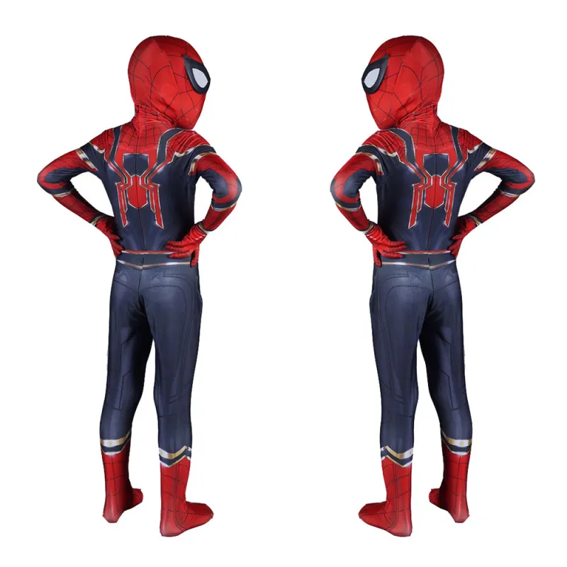 Avengers Iron Spider Spider-Man Cosplay Costume Adults Kids 11 Avengers Iron Spider Spider-Man Cosplay Costume Adults Kids – Image 9