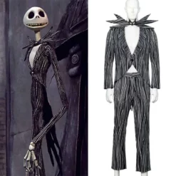 The Nightmare Before Christmas Jack Skellington Pumpkin King Halloween Costume