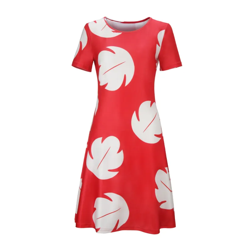 Lilo Pelekai Cosplay Dress For Woman Lilo & Stitch ( Ready To Ship) 4 Lilo Pelekai Cosplay Dress For Woman Lilo & Stitch ( Ready To Ship) – Image 2