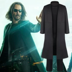 The Matrix Resurrections Thomas Anderson Neo Cosplay Costume