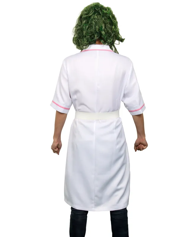 Batman Dark Knight Heath Ledger Joker Nurse Cosplay Costume 4 Batman Dark Knight Heath Ledger Joker Nurse Cosplay Costume – Image 2