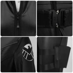 Black Widow Costume The Avengers Natasha Romanoff Cosplay (Ready To Ship) -Étoile Cosplay Soldes b335853227