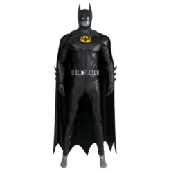 Flash Movie Michael Keaton Batman Cosplay Costume Faux Leather Edition 18 Flash Movie Michael Keaton Batman Cosplay Costume Faux Leather Edition -Étoile Cosplay Soldes b5151fa5ec