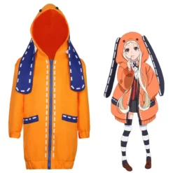 Kids Kakegurui Compulsive Gambler Runa Yomozuki Cosplay Costume