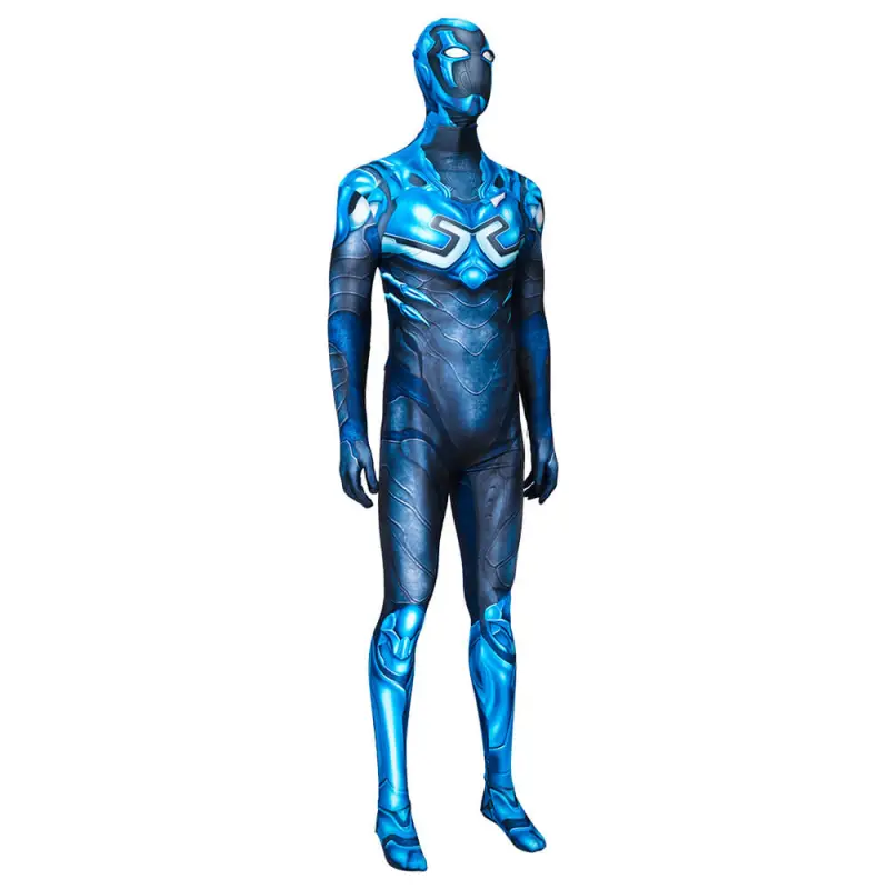 Blue Beetle Cosplay Costume Men Kids 2023 Movies 6 Blue Beetle Cosplay Costume Men Kids 2023 Movies – Image 4