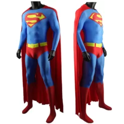 Superman 1978 Cosplay Costume Clark Kent 3D Printed Bodysuit Cape 10 Superman 1978 Cosplay Costume Clark Kent 3D Printed Bodysuit Cape -Étoile Cosplay Soldes b694868ac4