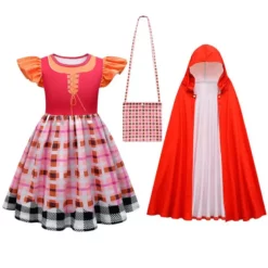 Mary Sanderson Witch Dress For Kids Hocus Pocus 2