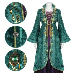 Winifred Sanderson Dress Hocus Pocus 2 Cosplay Costume ( Ready To Ship ) -Étoile Cosplay Soldes bb3e14f7e2
