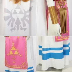 SSBM Princess Zelda Cosplay Costume Super Smash Bros. Melee -Étoile Cosplay Soldes bc14c64f0f