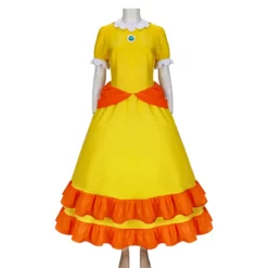 Princess Daisy Dress Super Mario Cosplay Costume -Étoile Cosplay Soldes bdd9b92e10