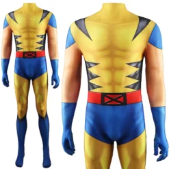 X-Men Wolverine Classic Costume Cosplay Outfits Adults Kids -Étoile Cosplay Soldes bef09b5f14