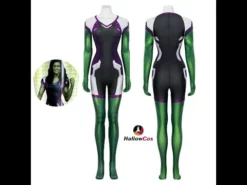She-Hulk: Attorney At Law Cosplay Jumpsuit -Étoile Cosplay Soldes bf99a28aff