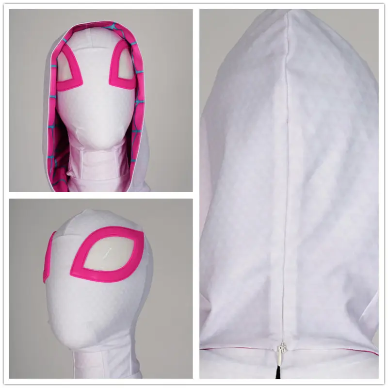 Across The Spider-Verse Spider-Gwen Stacy Costume Spider-Man Cosplay 10 Across The Spider-Verse Spider-Gwen Stacy Costume Spider-Man Cosplay – Image 8