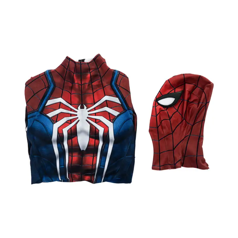 Across The Spider-Verse Spiderman Advanced Suit PS4 Cosplay Costume 8 Across The Spider-Verse Spiderman Advanced Suit PS4 Cosplay Costume – Image 6