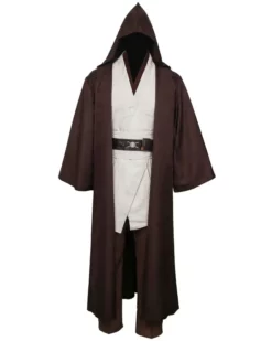 Star Wars Obi Wan Kenobi Jedi Halloween Cosplay Costume -Étoile Cosplay Soldes c086c741b5