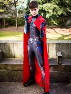 Wiccan Cosplay Costume Billy William Kaplan Bodysuit Young Avengers -Étoile Cosplay Soldes c0b4dd40fe