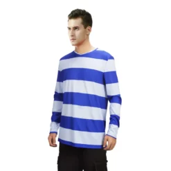 Josh T-Shirt Blue Stripe Blue's Clues & You! (Ready To Ship) 14 Josh T-Shirt Blue Stripe Blue's Clues & You! (Ready To Ship) -Étoile Cosplay Soldes c14f6fc711