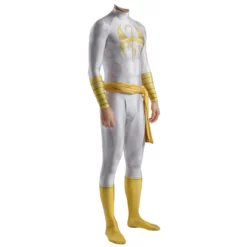 Iron Fist White Suit Cosplay Costume Adult Kids -Étoile Cosplay Soldes c474b69a6a