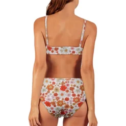 Daisy Jones & The Six Karen Sirko Floral Swimsuit Bikini -Étoile Cosplay Soldes c641e26073