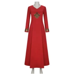 House Of The Dragon Rhaenyra Targaryen Cosplay Costume Dress Cape -Étoile Cosplay Soldes c73ff26d3a