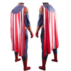 The Boys Homelander Cosplay Body Suit With Cape For Adults Kids -Étoile Cosplay Soldes c8819c4f67