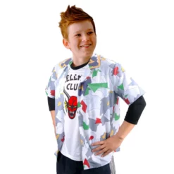 Adults Kids Stranger Things Season 4 Hellfire Club Dustin Henderson Cosplay Costume -Étoile Cosplay Soldes cb52ad3a34