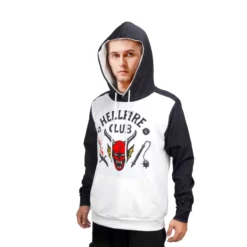 Stranger Things Season 4 Hellfire Club Dustin Hoodie 14 Stranger Things Season 4 Hellfire Club Dustin Hoodie -Étoile Cosplay Soldes cce84038a2