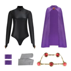 Raven Cosplay Costume For Halloween Teen Titans New Edition (Ready To Ship) -Étoile Cosplay Soldes cdbbf12e33