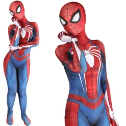 Spider-Man PS4 Peter Parker Women Style Cosplay Costume Adults Kids -Étoile Cosplay Soldes cfdbd1a856